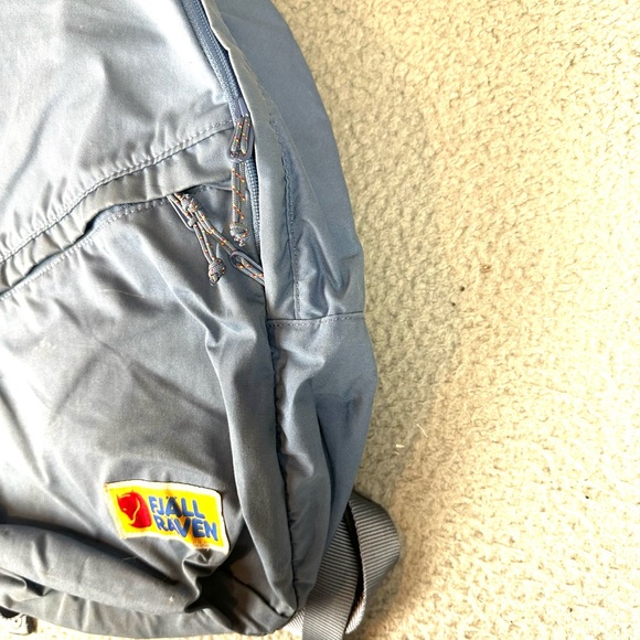Fjallraven Vardag 25L Backpack Blue G-1000 waxed canvas rucksack daypack Bookbag - Picture 5 of 5